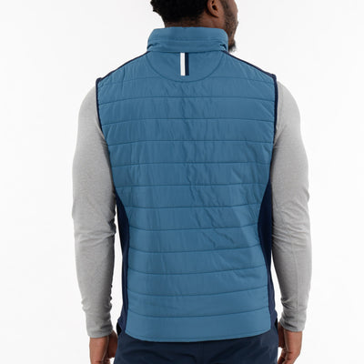 Fulton Performance Vest | The Triple Block - Mariner Blue/White/Fleet Navy