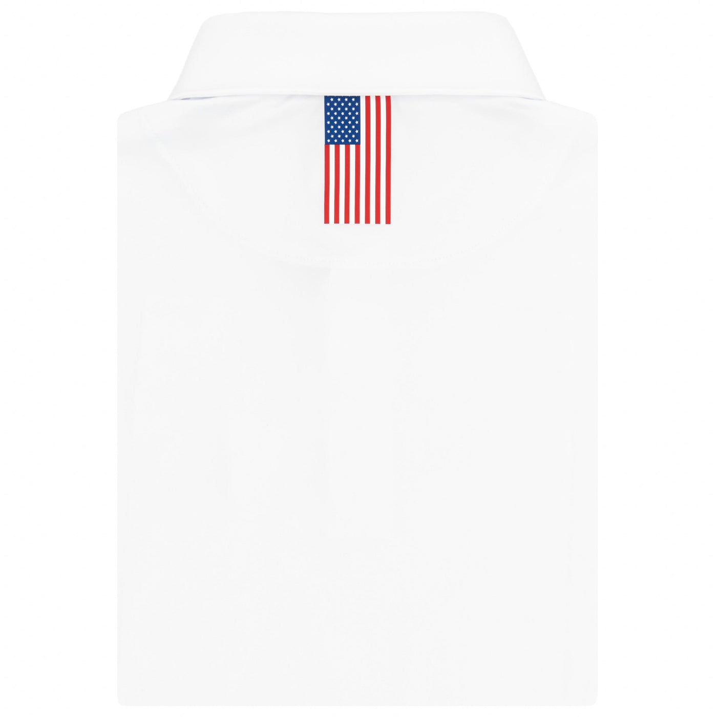 Solid - USA | Performance Polo | Solid - White