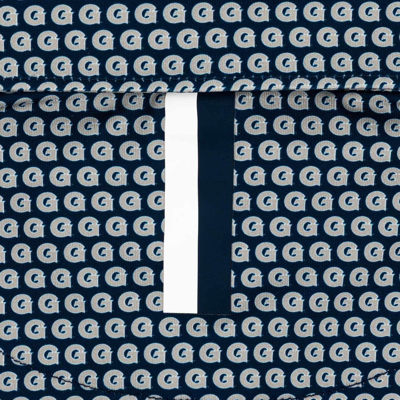 The Georgetown Hoyas™ | Collegiate Polo | The Georgetown Hoyas™ - Indigo Blue/Fossil Grey
