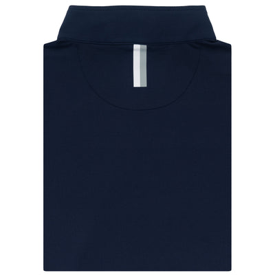 Solid Collegiate Q-Zip - Georgetown | Solid - Indigo Blue - Georgetown - 1