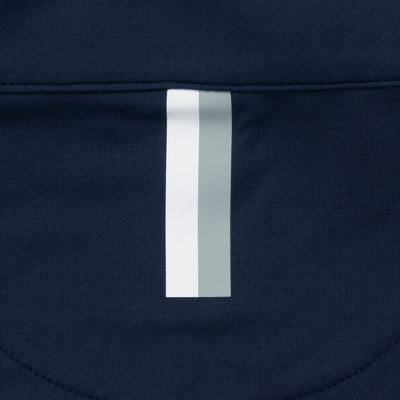 Solid Collegiate Q-Zip - Georgetown | Solid - Indigo Blue - Georgetown - 1