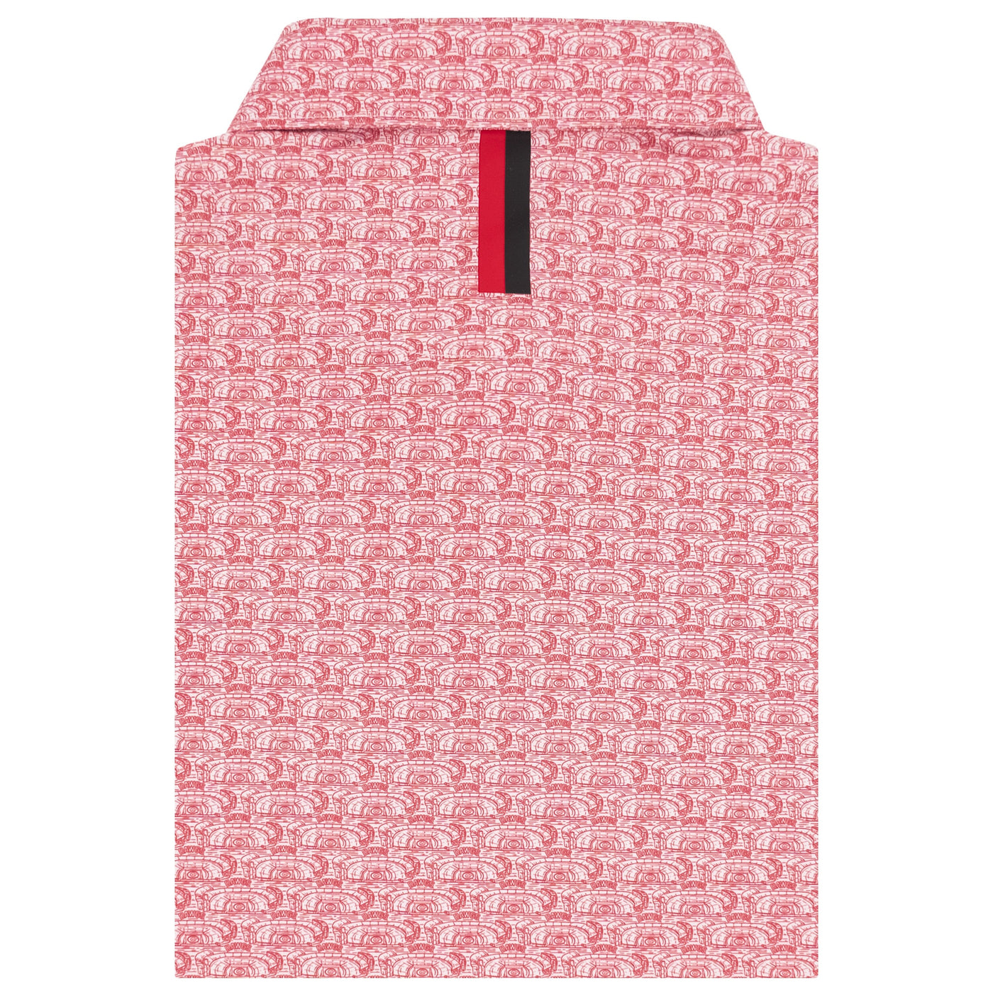 The Georgia Sanford Stadium | Collegiate Polo | The Georgia Sanford Stadium - White/Roar Red