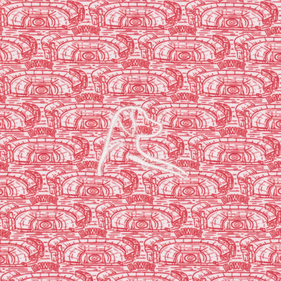 The Georgia Sanford Stadium | Collegiate Polo | The Georgia Sanford Stadium - White/Roar Red