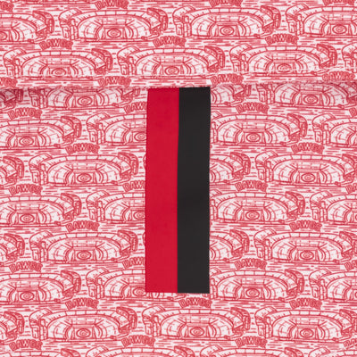 The Georgia Sanford Stadium | Collegiate Polo | The Georgia Sanford Stadium - White/Roar Red