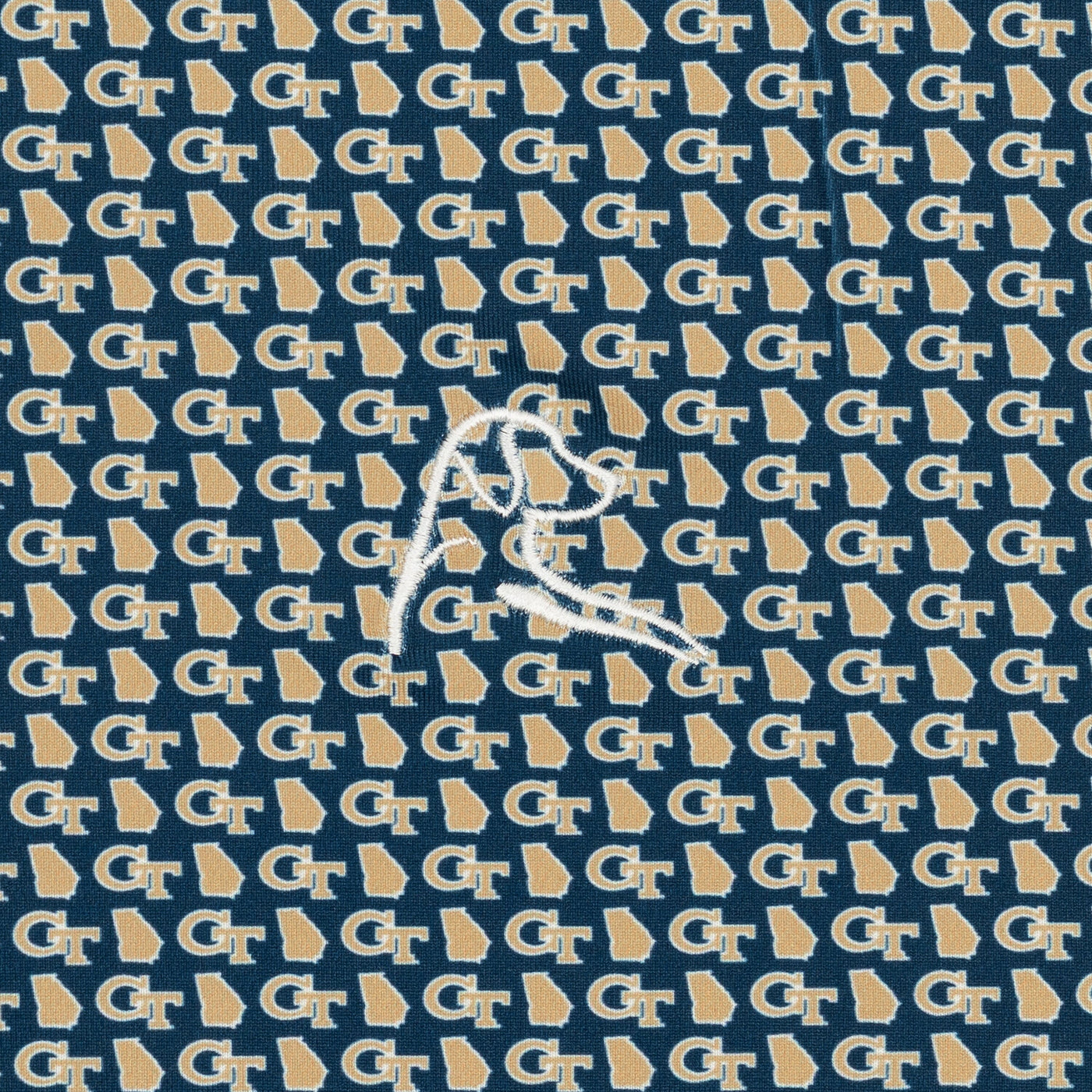 The Georgia Tech Swarm® | Collegiate Polo | The Georgia Tech Swarm® - Suit Navy/Bronze Dust