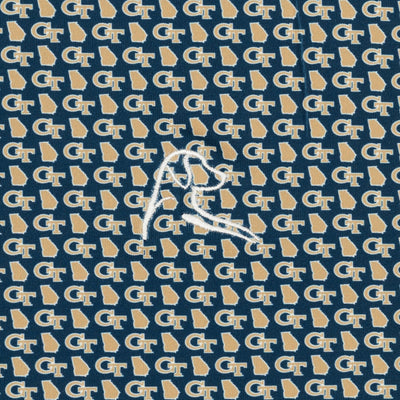 The Georgia Tech Swarm® | Collegiate Polo | The Georgia Tech Swarm® - Suit Navy/Bronze Dust