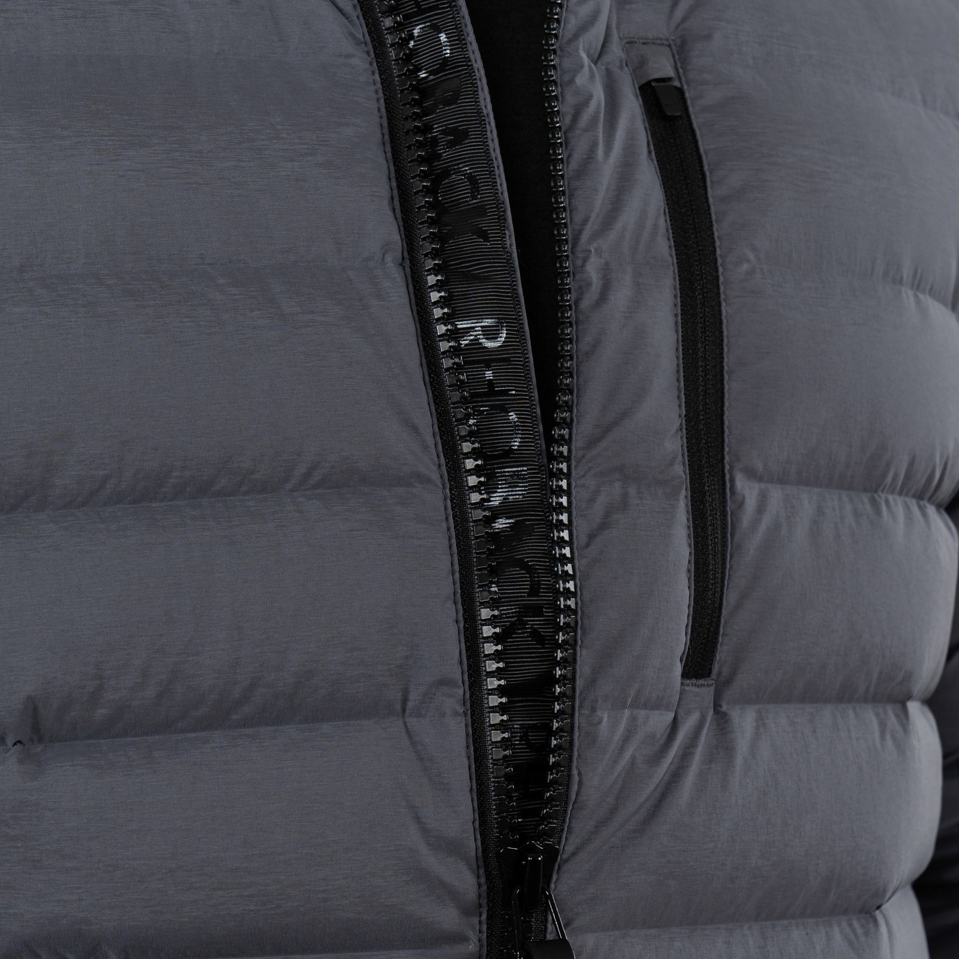 Glide Down Jacket | Solid - Charcoal Grey