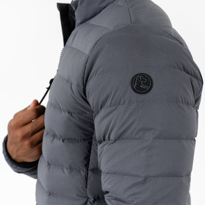 Glide Down Jacket | Solid - Charcoal Grey
