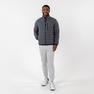 Glide Down Jacket | Solid - Charcoal Grey