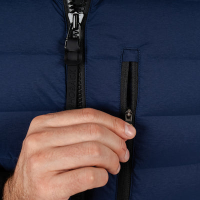 Glide Down Jacket | Solid - Fleet Navy