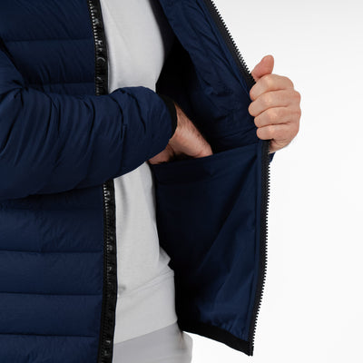 Glide Down Jacket | Solid - Fleet Navy