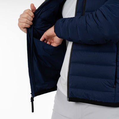 Glide Down Jacket | Solid - Fleet Navy