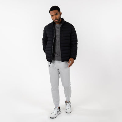 Glide Down Jacket | Solid - Midnight Black