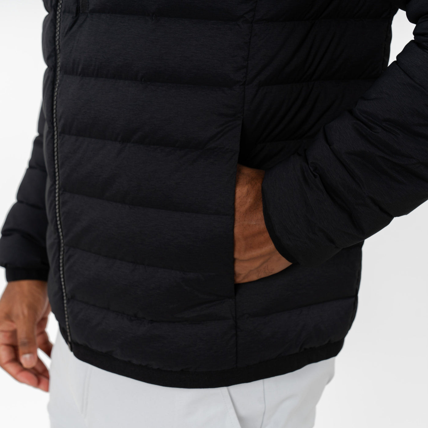 Glide Down Jacket | Solid - Midnight Black