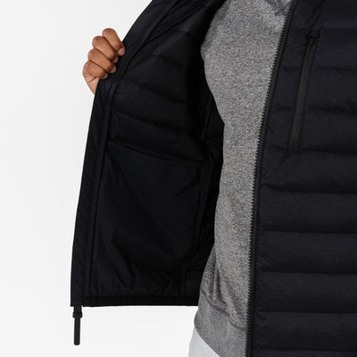 Glide Down Jacket | Solid - Midnight Black