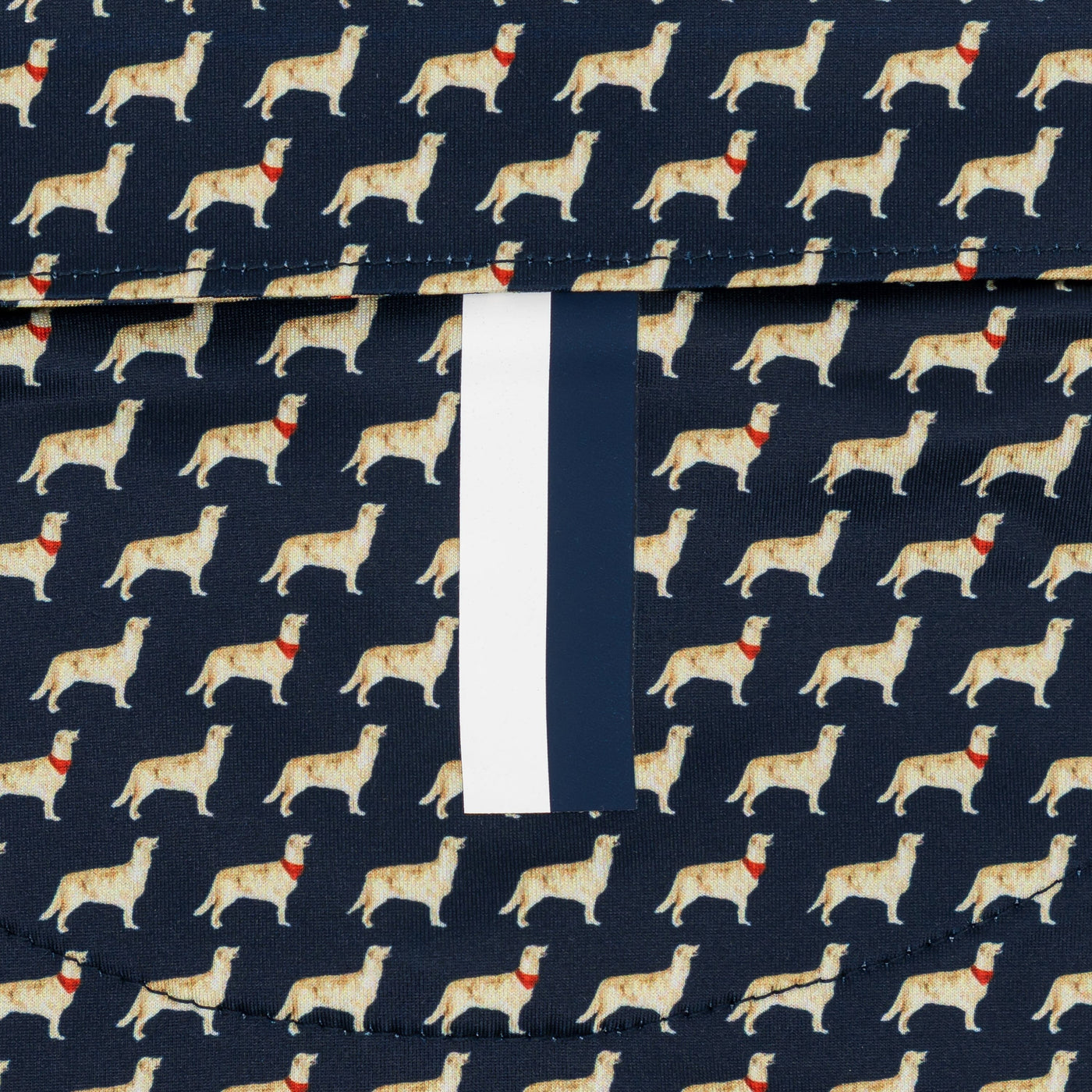 The Golden Retriever | Performance Polo | The Golden Retriever - Fleet Navy/Autumn Gold