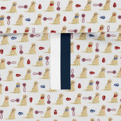 The Golden | Performance Polo | The Golden - White/Classic Red