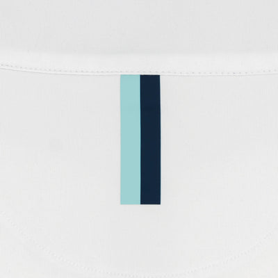 Grady Block Performance Q-Zip | The Grady Block - Fleet Navy/White/Antigua Green