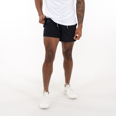 Grit Gym Short - 5" | Solid - Midnight Black