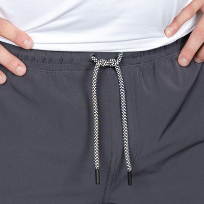 Grit Gym Short - 7" | Solid - Graphite Grey