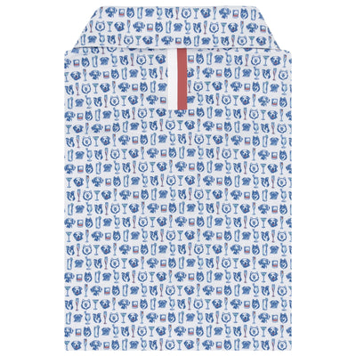 The Hair Of The Dog | Performance Polo | The Hair Of The Dog - White/Short Stop Blue