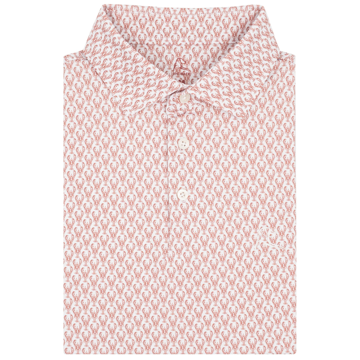 The Hard Shell | Performance Polo | The Hard Shell - White/Rouge Red