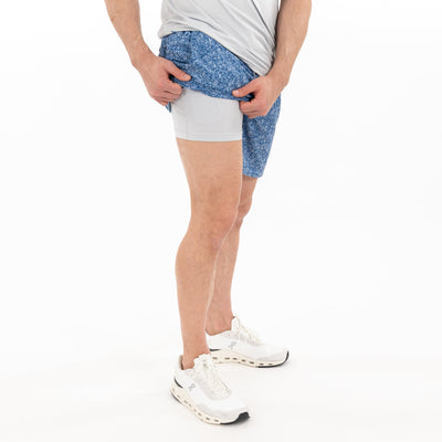 Grit Gym Short - 7" | The Haze - Short Stop Blue/Short Stop Blue