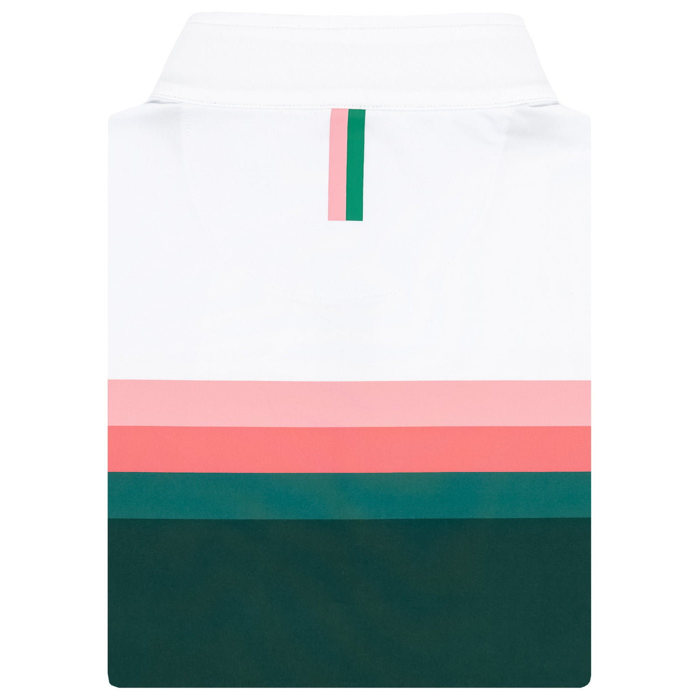 Horizon Block Performance Q-Zip | The Horizon Block - Ponderosa Green/White/Azalea Pink