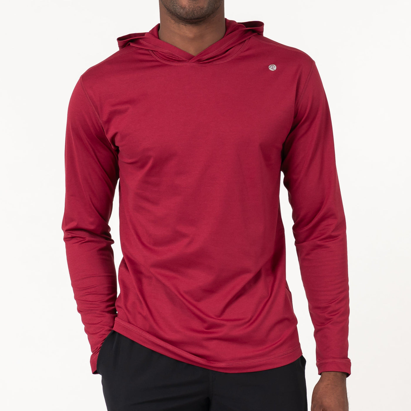 Blitz Tech Hoodie | Heather - Barn Red/Barn Red