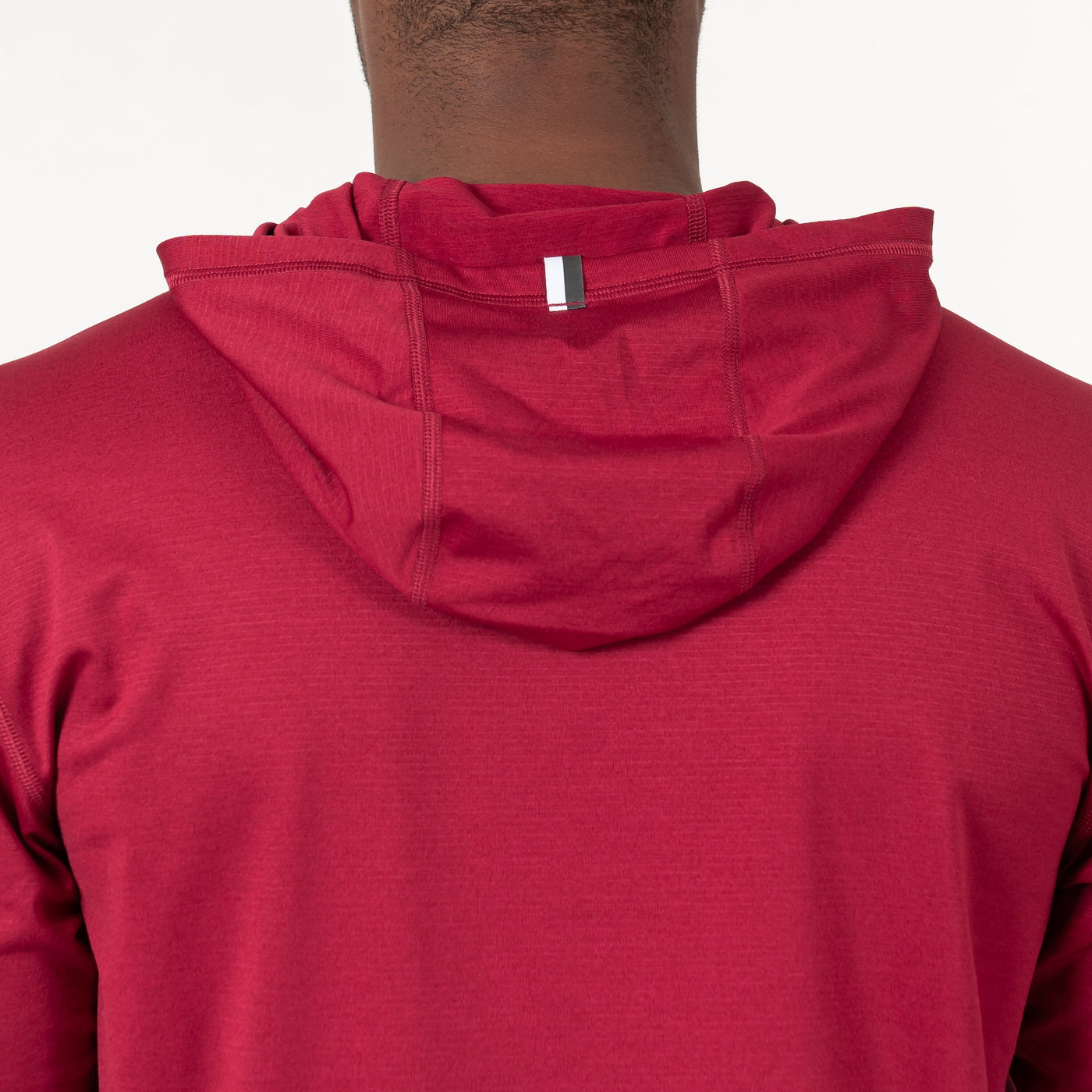Blitz Tech Hoodie | Heather - Barn Red/Barn Red