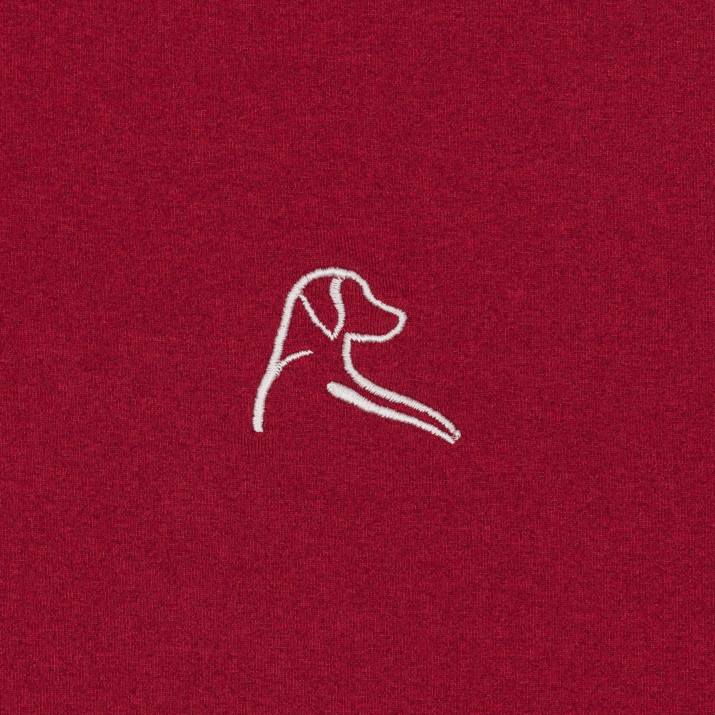 Heather Performance Q-Zip | Heather - Barn Red/Cardinal Red