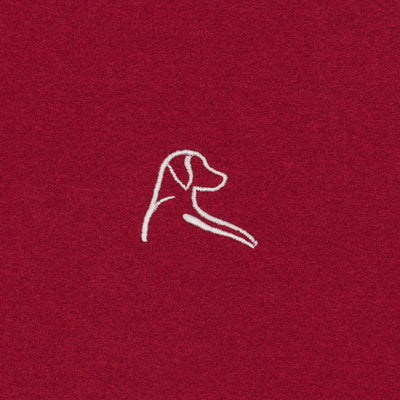 Heather Performance Q-Zip | Heather - Barn Red/Cardinal Red