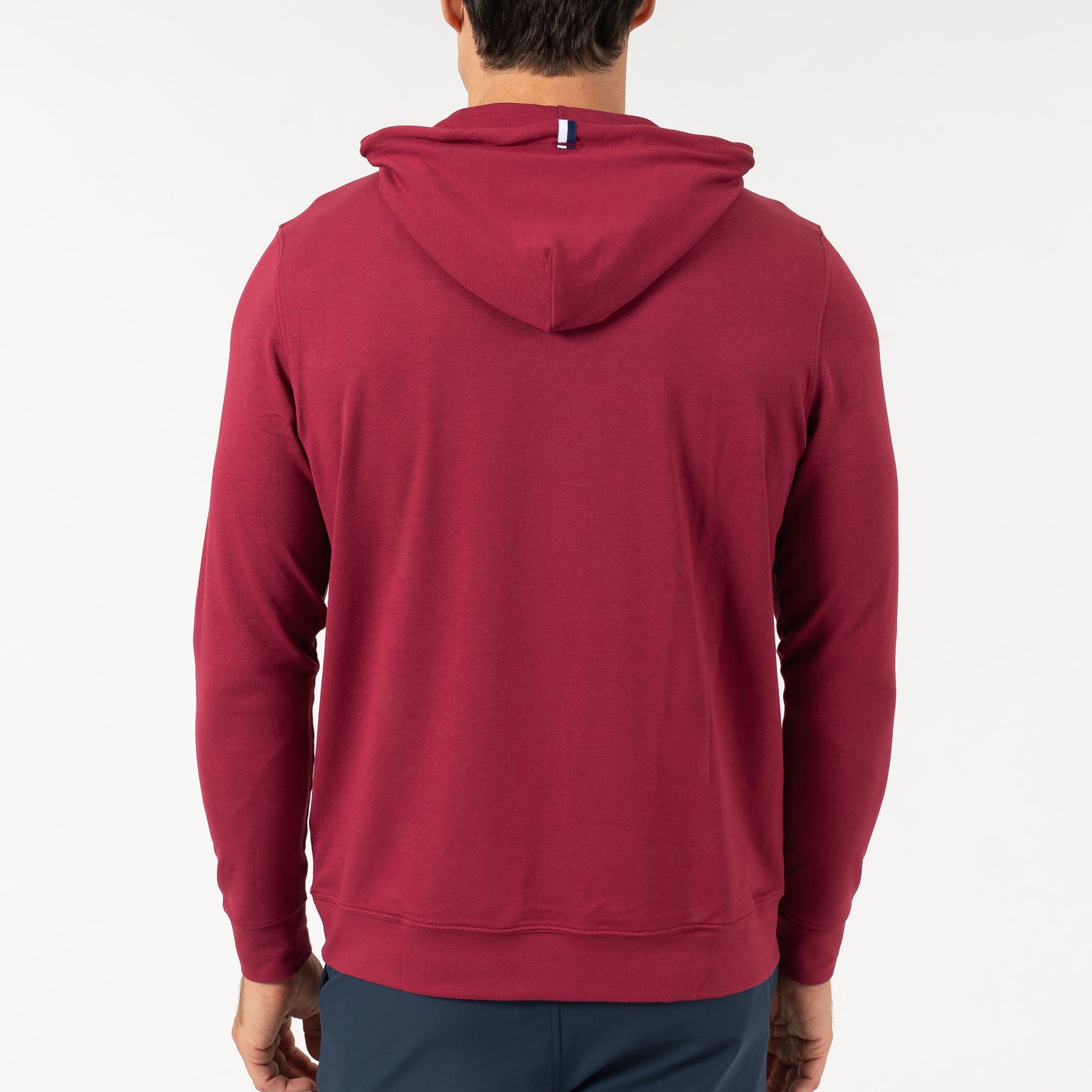 Hesi Performance Hoodie | Heather - Barn Red/Barn Red