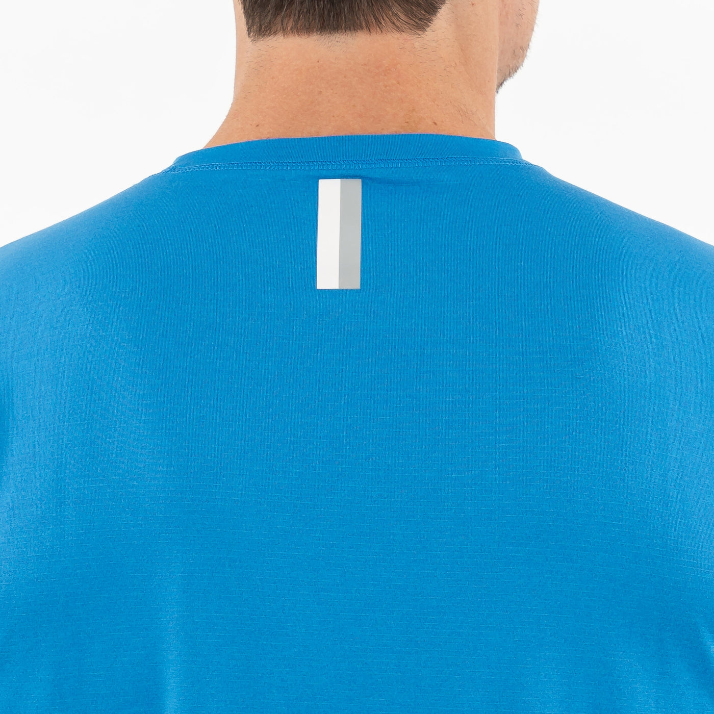 Blitz Tech Tee | Heather - Birdie Blue/Sapphire Blue