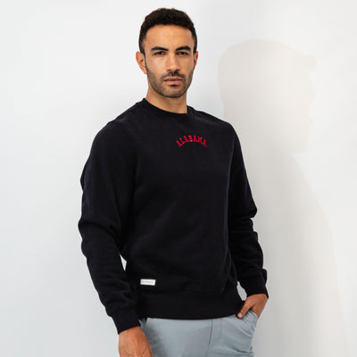 Ready Collegiate Crewneck - Alabama | Solid - Midnight Black - Alabama - 1