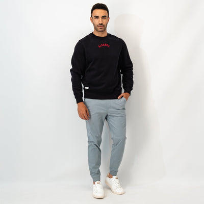 Ready Collegiate Crewneck - Alabama | Solid - Midnight Black - Alabama - 1