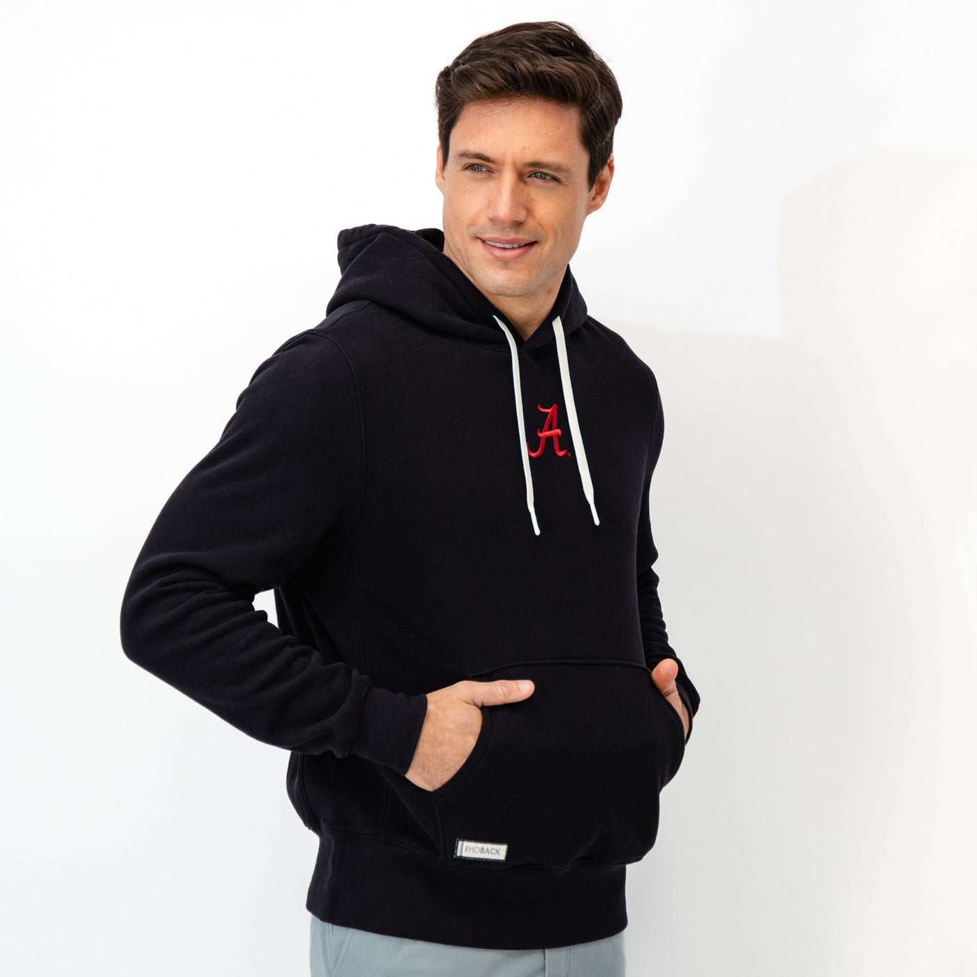 Ready Collegiate Hoodie - Alabama | Solid - Midnight Black - Alabama - 1