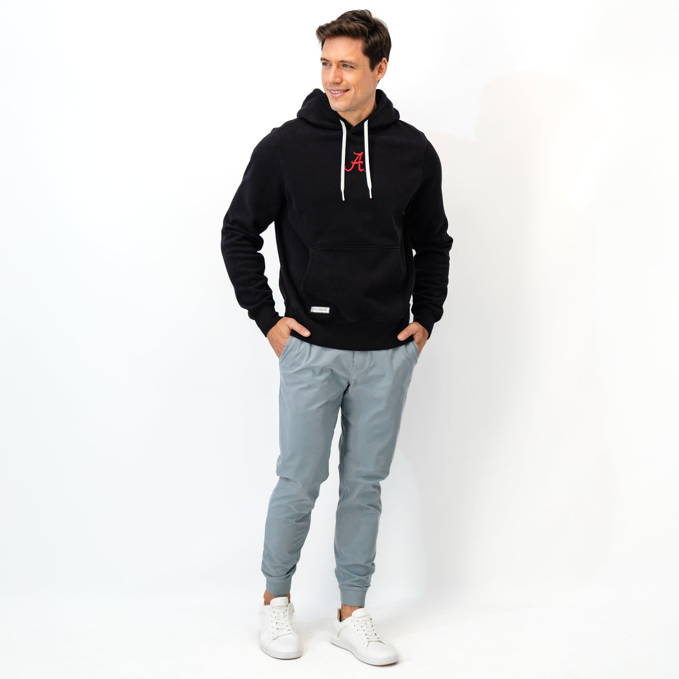 Ready Collegiate Hoodie - Alabama | Solid - Midnight Black - Alabama - 1