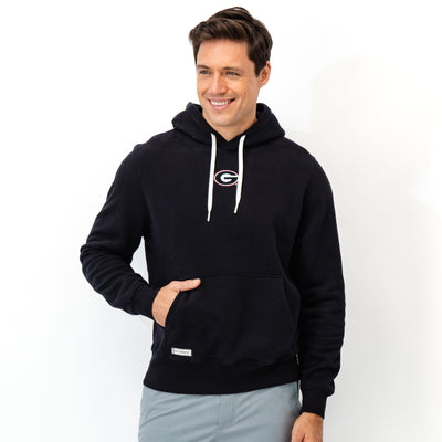 Ready Collegiate Hoodie - Georgia | Solid - Midnight Black - Georgia - 1