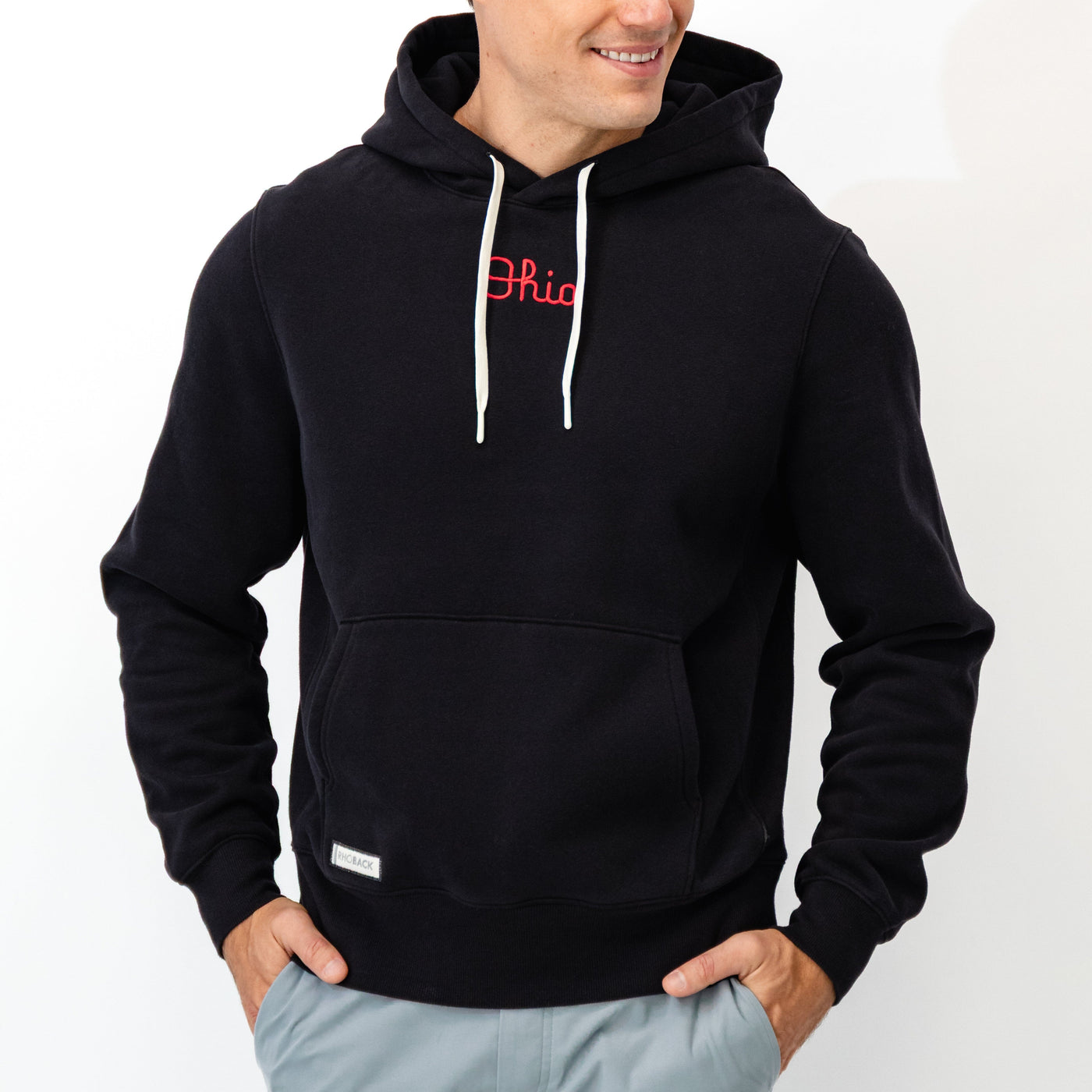 Ready Collegiate Hoodie - Ohio State | Solid - Midnight Black - Ohio State - 1