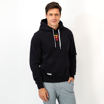 Ready Collegiate Hoodie - Virginia Tech | Solid - Midnight Black - Virginia Tech - 1