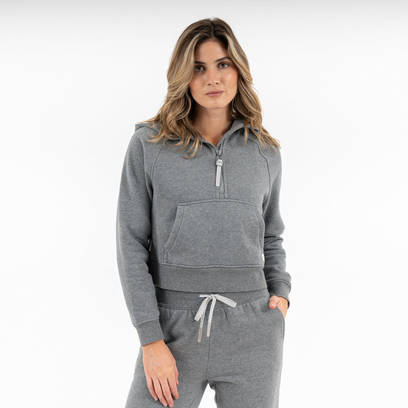 Clarity Half-Zip Hoodie | Heather - Boulder Grey