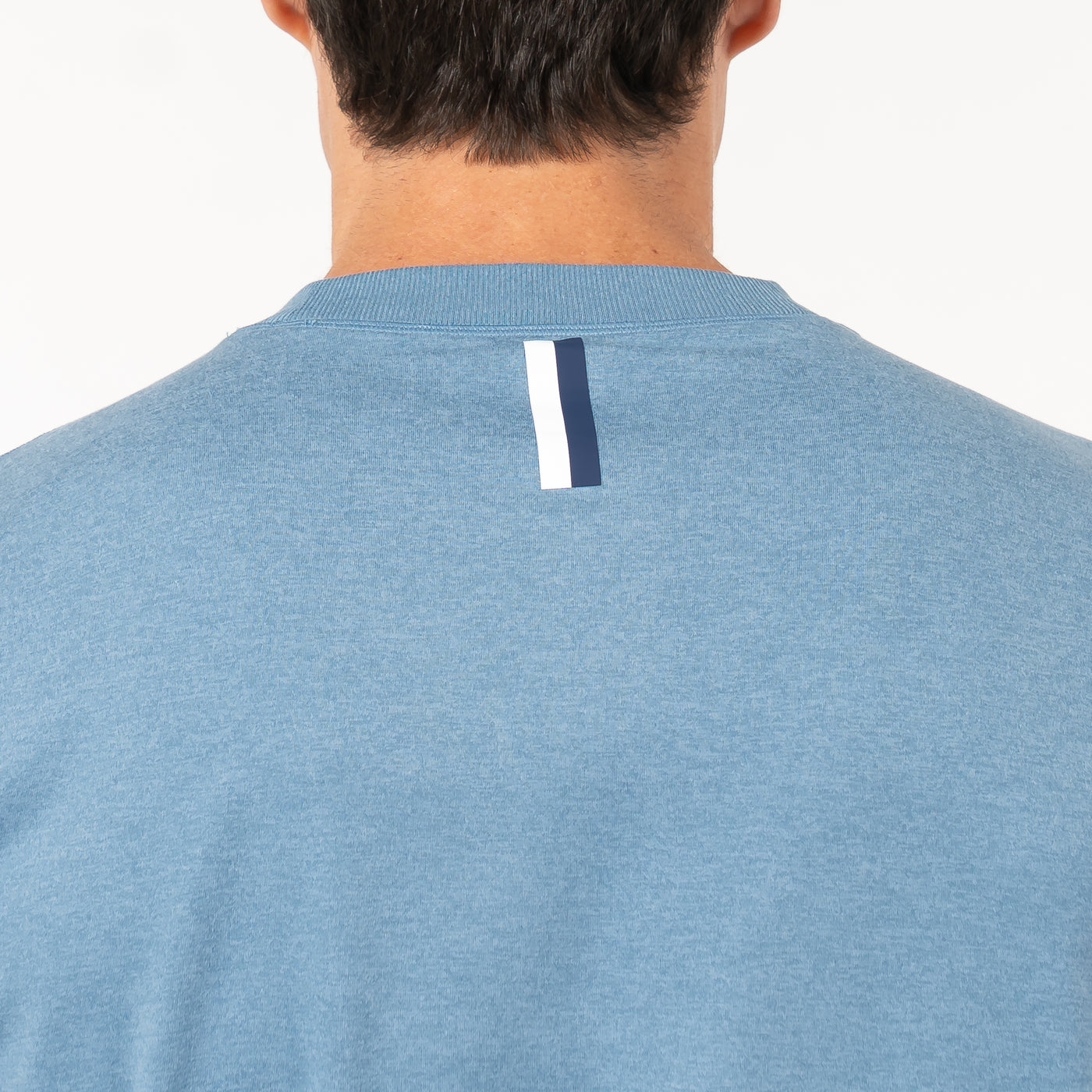 Pace Performance Crew | Heather - Cadet Blue/Cadet Blue