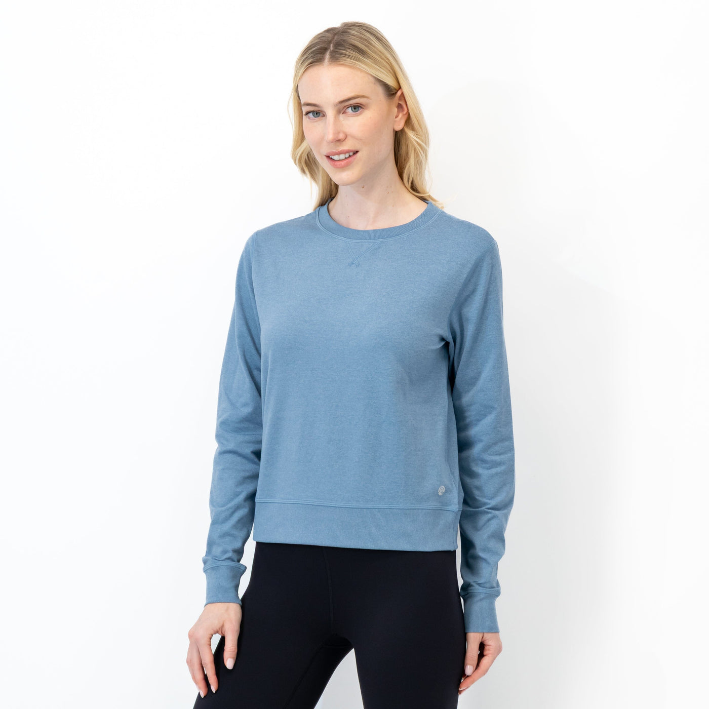 Swift Performance Crew | Heather - Cadet Blue/Cadet Blue