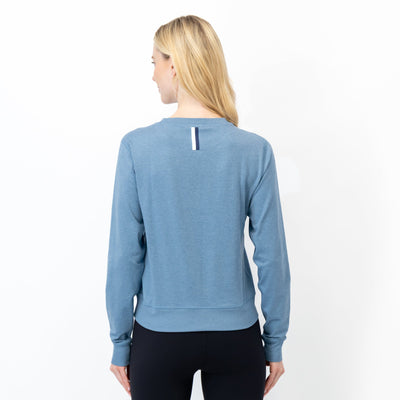 Swift Performance Crew | Heather - Cadet Blue/Cadet Blue