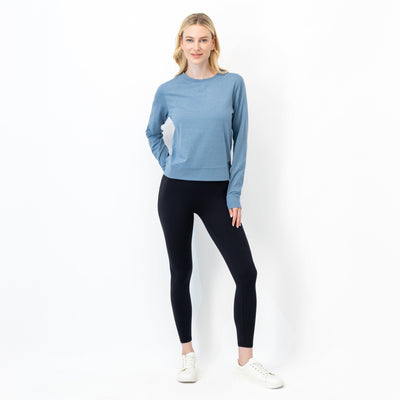 Swift Performance Crew | Heather - Cadet Blue/Cadet Blue