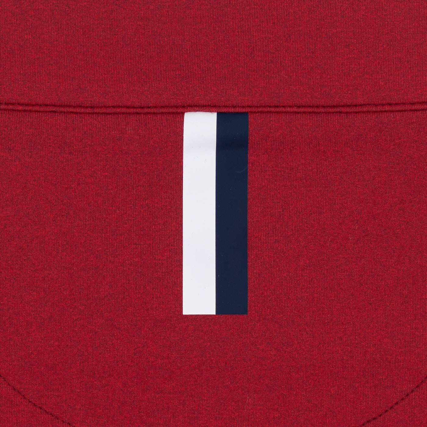 Heather Performance Q-Zip | Heather - Cardinal Red/Merlot