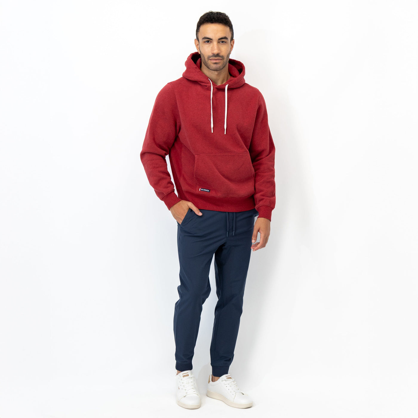 Ready Hoodie | Heather - Cardinal Red