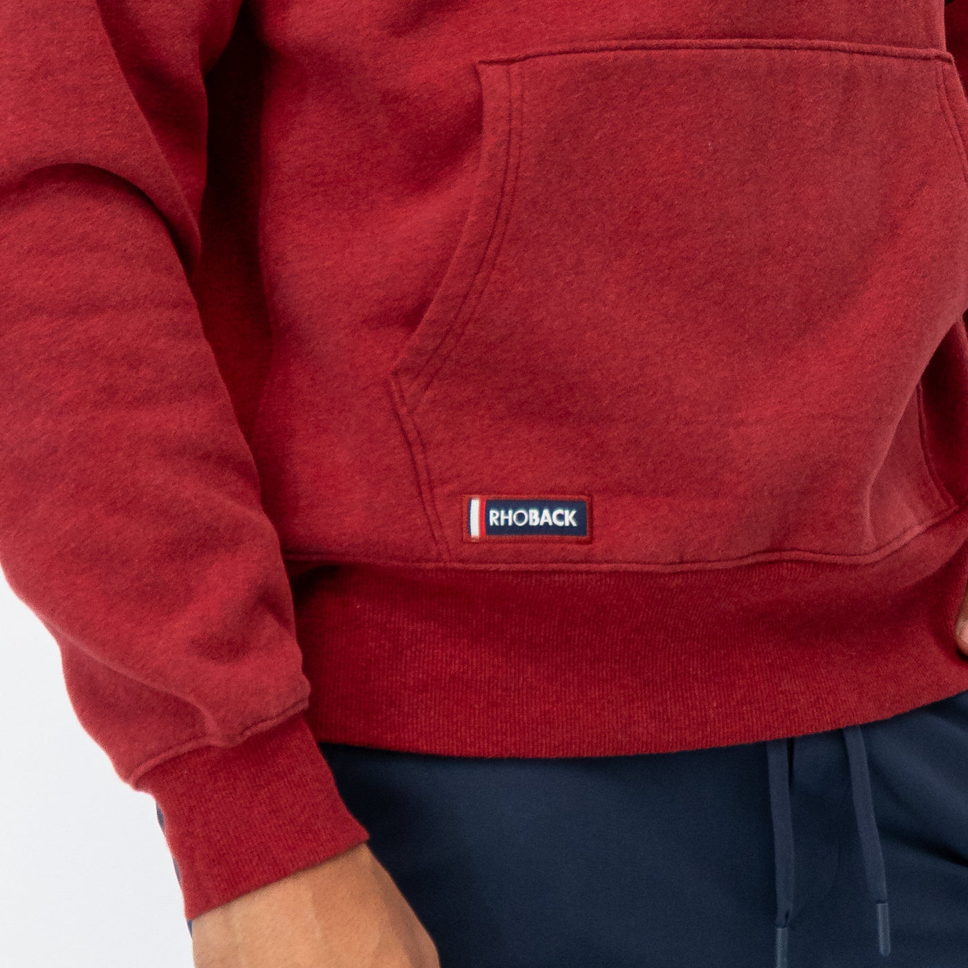 Ready Hoodie | Heather - Cardinal Red