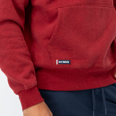 Ready Hoodie | Heather - Cardinal Red